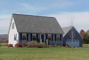 modular home built by Community Structures, Whately, MA