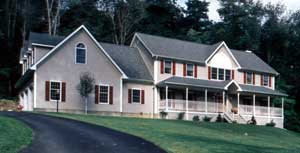 modular home built by Community Structures, Whately, MA